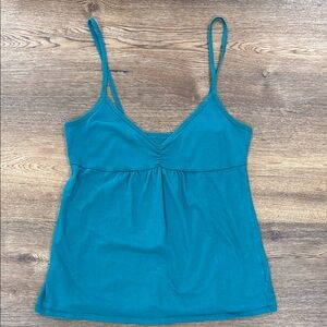 Vibrant Teal Sleeveless Camisole